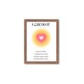 Picture of Motivational Aura Poster _GroupedProduct_Rectangle_Portrait_Framed_Matted_