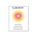 Picture of Motivational Aura Poster _GroupedProduct_Rectangle_Portrait_Framed_Matted_