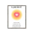 Picture of Motivational Aura Poster _GroupedProduct_Rectangle_Portrait_Framed_Matted_