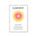 Picture of Motivational Aura Poster _GroupedProduct_Rectangle_Portrait_Framed_Matted_