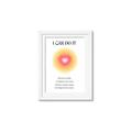 Picture of Motivational Aura Poster _GroupedProduct_Rectangle_Portrait_Framed_Matted_