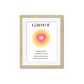 Picture of Motivational Aura Poster _GroupedProduct_Rectangle_Portrait_Framed_Matted_