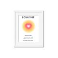 Picture of Motivational Aura Poster _GroupedProduct_Rectangle_Portrait_Framed_Matted_