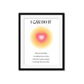Picture of Motivational Aura Poster _GroupedProduct_Rectangle_Portrait_Framed_Matted_