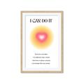 Picture of Motivational Aura Poster _GroupedProduct_Rectangle_Portrait_Framed_Matted_