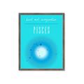 Picture of Pisces Zodiac Print Art _GroupedProduct_Rectangle_Portrait_Framed_Matted_