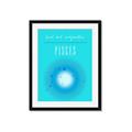 Picture of Pisces Zodiac Print Art _GroupedProduct_Rectangle_Portrait_Framed_Matted_