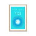 Picture of Pisces Zodiac Print Art _GroupedProduct_Rectangle_Portrait_Framed_Matted_
