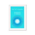 Picture of Pisces Zodiac Print Art _GroupedProduct_Rectangle_Portrait_Framed_Matted_