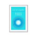 Picture of Pisces Zodiac Print Art _GroupedProduct_Rectangle_Portrait_Framed_Matted_