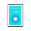 Picture of Pisces Zodiac Print Art _GroupedProduct_Rectangle_Portrait_Framed_Matted_