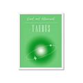 Picture of Taurus Zodiac Print Art _GroupedProduct_Rectangle_Portrait_Framed_Matted_