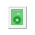Picture of Taurus Zodiac Print Art _GroupedProduct_Rectangle_Portrait_Framed_Matted_