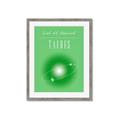 Picture of Taurus Zodiac Print Art _GroupedProduct_Rectangle_Portrait_Framed_Matted_