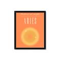 Picture of Aries Zodiac Print Art _GroupedProduct_Rectangle_Portrait_Framed_Matted_