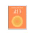 Picture of Aries Zodiac Print Art _GroupedProduct_Rectangle_Portrait_Framed_Matted_