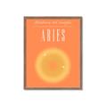 Picture of Aries Zodiac Print Art _GroupedProduct_Rectangle_Portrait_Framed_Matted_