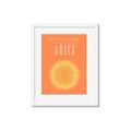 Picture of Aries Zodiac Print Art _GroupedProduct_Rectangle_Portrait_Framed_Matted_