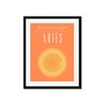 Picture of Aries Zodiac Print Art _GroupedProduct_Rectangle_Portrait_Framed_Matted_