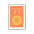 Picture of Aries Zodiac Print Art _GroupedProduct_Rectangle_Portrait_Framed_Matted_