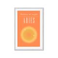 Picture of Aries Zodiac Print Art _GroupedProduct_Rectangle_Portrait_Framed_Matted_