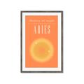 Picture of Aries Zodiac Print Art _GroupedProduct_Rectangle_Portrait_Framed_Matted_