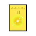 Picture of Leo Zodiac Print Art _GroupedProduct_Rectangle_Portrait_Framed_Matted_