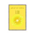 Picture of Leo Zodiac Print Art _GroupedProduct_Rectangle_Portrait_Framed_Matted_