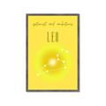 Picture of Leo Zodiac Print Art _GroupedProduct_Rectangle_Portrait_Framed_Matted_
