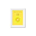Picture of Leo Zodiac Print Art _GroupedProduct_Rectangle_Portrait_Framed_Matted_