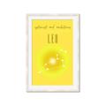 Picture of Leo Zodiac Print Art _GroupedProduct_Rectangle_Portrait_Framed_Matted_