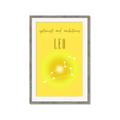 Picture of Leo Zodiac Print Art _GroupedProduct_Rectangle_Portrait_Framed_Matted_