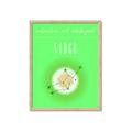 Picture of Virgo Zodiac Print Art _GroupedProduct_Rectangle_Portrait_Framed_Matted_