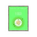 Picture of Virgo Zodiac Print Art _GroupedProduct_Rectangle_Portrait_Framed_Matted_
