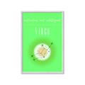 Picture of Virgo Zodiac Print Art _GroupedProduct_Rectangle_Portrait_Framed_Matted_