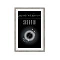 Picture of Scorpio Zodiac Print Art _GroupedProduct_Rectangle_Portrait_Framed_Matted_