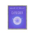 Picture of Capricorn Zodiac Print Art _GroupedProduct_Rectangle_Portrait_Framed_Matted_