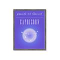 Picture of Capricorn Zodiac Print Art _GroupedProduct_Rectangle_Portrait_Framed_Matted_
