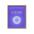 Picture of Capricorn Zodiac Print Art _GroupedProduct_Rectangle_Portrait_Framed_Matted_