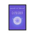 Picture of Capricorn Zodiac Print Art _GroupedProduct_Rectangle_Portrait_Framed_Matted_