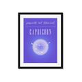Picture of Capricorn Zodiac Print Art _GroupedProduct_Rectangle_Portrait_Framed_Matted_