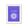 Picture of Capricorn Zodiac Print Art _GroupedProduct_Rectangle_Portrait_Framed_Matted_