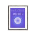 Picture of Capricorn Zodiac Print Art _GroupedProduct_Rectangle_Portrait_Framed_Matted_