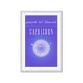 Picture of Capricorn Zodiac Print Art _GroupedProduct_Rectangle_Portrait_Framed_Matted_