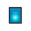 Picture of Aquarius Zodiac Print Art _GroupedProduct_Rectangle_Portrait_Framed_Matted_