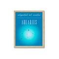 Picture of Aquarius Zodiac Print Art _GroupedProduct_Rectangle_Portrait_Framed_Matted_