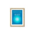 Picture of Aquarius Zodiac Print Art _GroupedProduct_Rectangle_Portrait_Framed_Matted_
