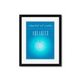 Picture of Aquarius Zodiac Print Art _GroupedProduct_Rectangle_Portrait_Framed_Matted_