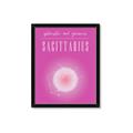 Picture of Sagittarius Zodiac Print Art _GroupedProduct_Rectangle_Portrait_Framed_Matted_