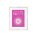 Picture of Sagittarius Zodiac Print Art _GroupedProduct_Rectangle_Portrait_Framed_Matted_